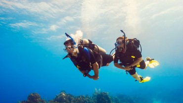 BA divers - Padi Scuba Diver Course